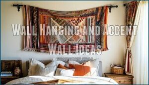 wall hanging and accent wall ideas