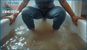 warm water soaking technique