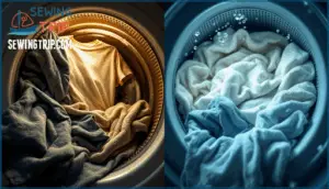 washing with similar fabrics
