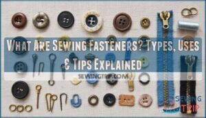what are sewing fasteners