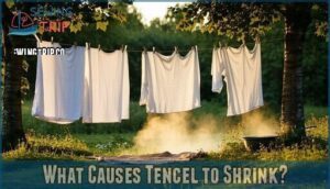 what causes tencel to shrink