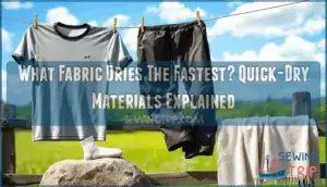 what fabric dries the fastest