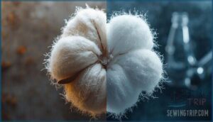 what happens when you bleach cotton