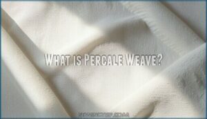 what is percale weave