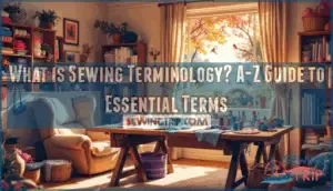 what is sewing terminology