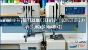 what is the difference between a serger and an overlocker machine