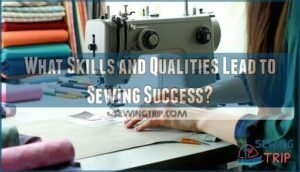 what skills and qualities lead to sewing success