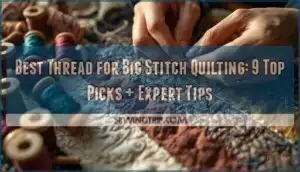what thread do you use for big stitch quilting what thread do you use for big stitch quilting