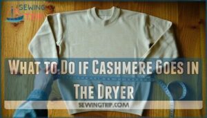what to do if cashmere goes in the dryer