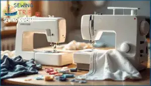 when to use serger vs sewing machine