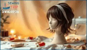 where to place the elastic band on a wig