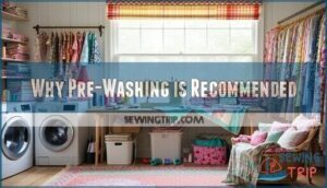 why pre-washing is recommended
