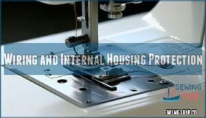 wiring and internal housing protection