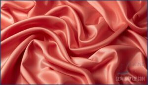 yard bridal satin fabric coral yard bridal satin fabric coral