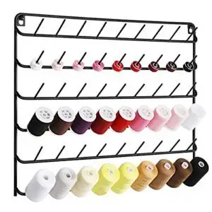Thread Organization Sewing Room: Tips, Storage Ideas & Products 10 YBING Thread Holder Wall 54 B0991TH9PK