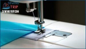 zigzag stitching for raw edges