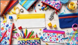 zipper pencil pouch