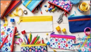 zipper pencil pouch