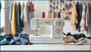 53 built-in stitches for versatility