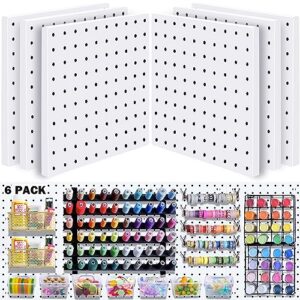 10 Sewing Pattern Organization Solutions That Actually Work 1 6Pcs Pegboard, Peg Board, Pegboard B09K3W5G18