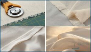 achieving crisp edges and preventing fraying