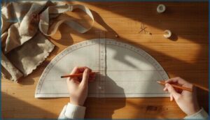 adding seam allowances to the pattern