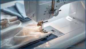 adjustable presser foot and speed control adjustable presser foot and speed control