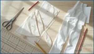 adjusting different pattern pieces adjusting different pattern pieces