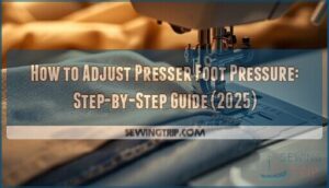 adjusting presser foot pressure
