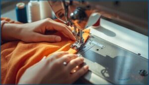 adjusting sewing speed and fabric handling adjusting sewing speed and fabric handling