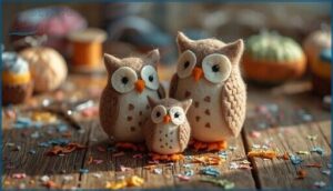 adorable owl family pattern adorable owl family pattern