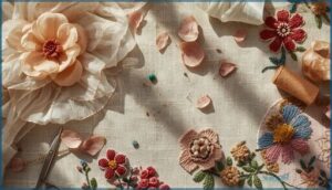 appliqué, fabric flowers, and patches appliqué, fabric flowers, and patches