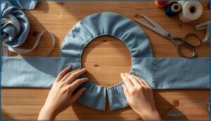 assembling crown and side panels