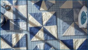 assembly tips for bulk-free quilt blocks