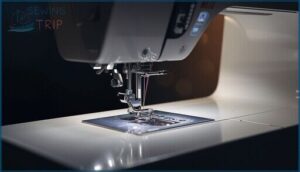 automated needle threading and bobbin winding