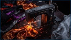 automatic threading and cutting functions