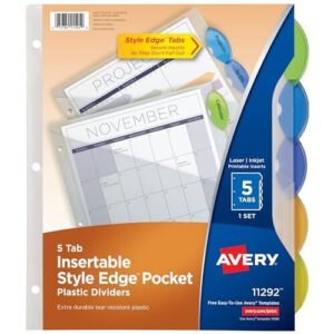 10 Sewing Pattern Organization Solutions That Actually Work 8 Avery Insertable Style Edge Pocket B00X5GBVCW