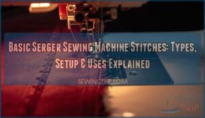 basic serger sewing machine stitches