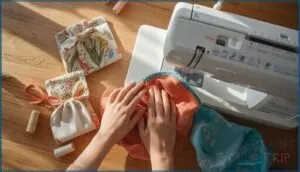 beginner projects using a serger fabric guide