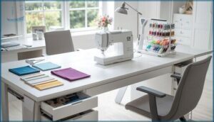 benefits of a dedicated sewing table