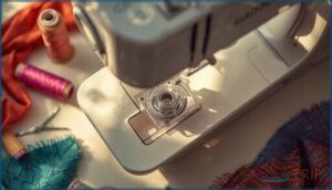 benefits of the top drop-in bobbin system