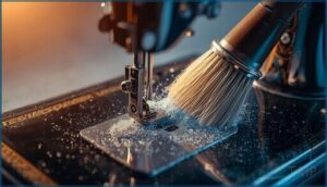 benefits of using a sewing machine cleaning brush