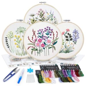 BERYA 4 Set Embroidery Starter B0D2XQQVVR