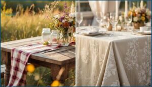 best fabrics for different table settings