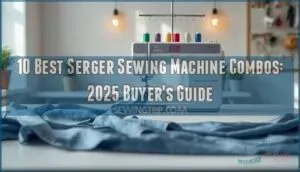 best serger sewing machine combination