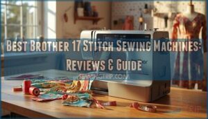 brother sewing machines with 17 stitches