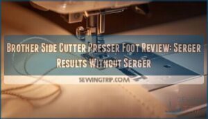 brother side cutter presser foot review brother side cutter presser foot review
