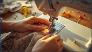 building sewing confidence through practice