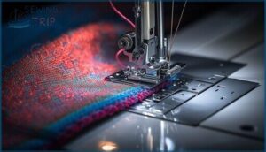 built-in cutting blades for consistent trimming