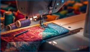 built-in stitches and automatic needle threader built-in stitches and automatic needle threader